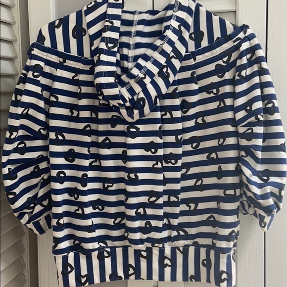 Marc by Marc Jacobs Hearts and Stripes Hoodie - Picture 3 of 3